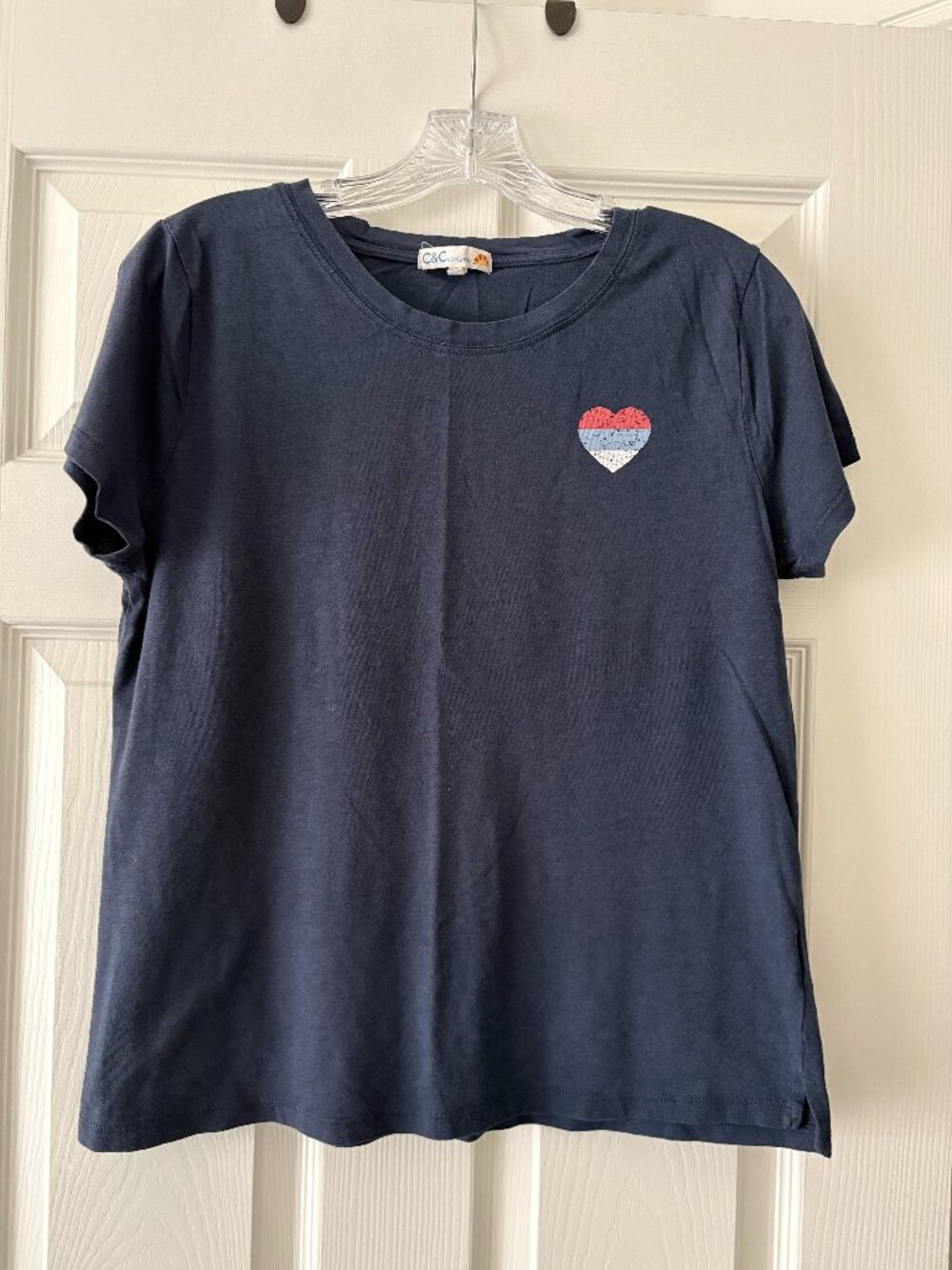 C &C California Graphic Tee Navy Blue Size L